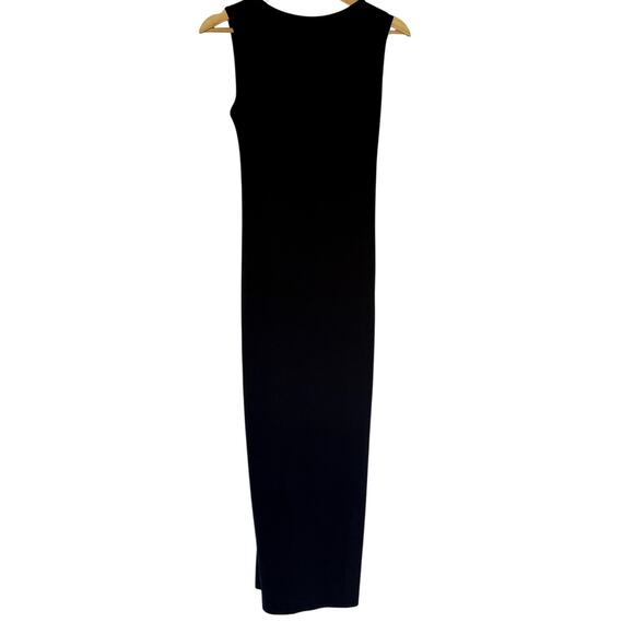 Cotton-On Dresses & Skirts - Cotton-On black maxi dress open back high neckline women's size S pencil skirt